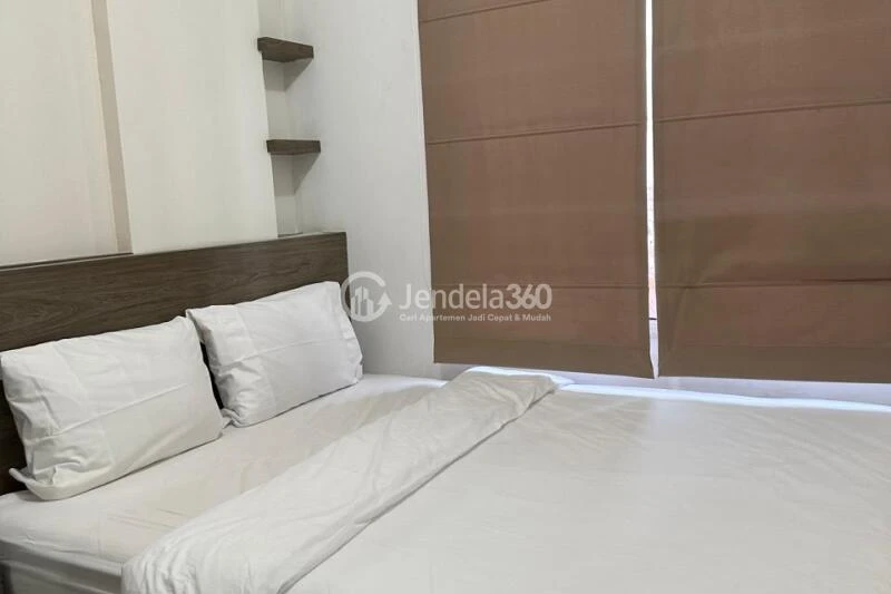 Bedroom 1BR Apartment with City View at Signature Park Apartment