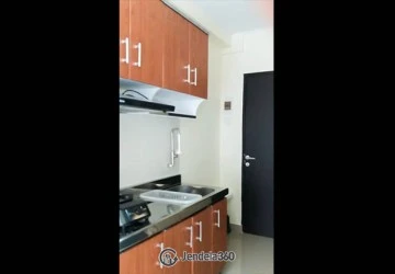 Kitchen Good Deal Studio Apartment at Grand Asia Afrika Residence Tower C