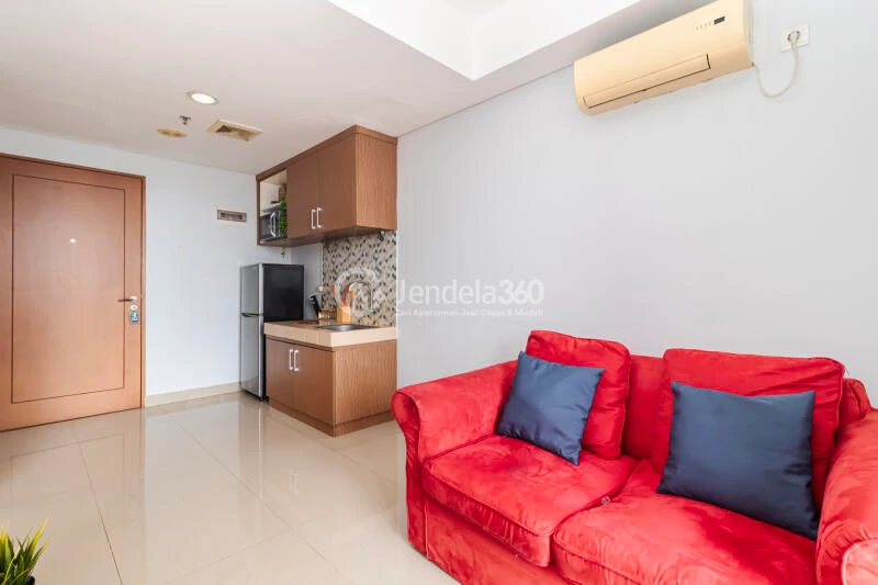 Living Room 1BR Royal Olive Residence Apartment at Tower 1