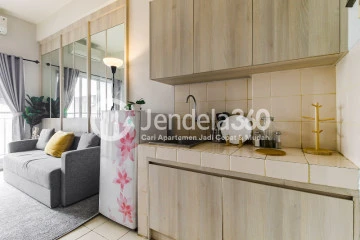 Kitchen Stylish Fully Furnished 2BR Apartment with City View at Serpong Green View Apartment, Special Price!