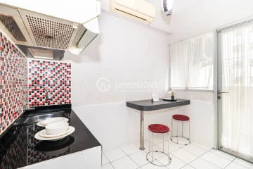 Living Room Menteng Square Apartment 2BR Fully Furnished