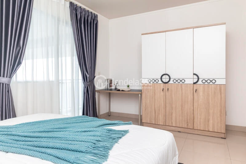 Bedroom 2 High Floor 3BR Apartment with City View at Sahid Sudirman Residence