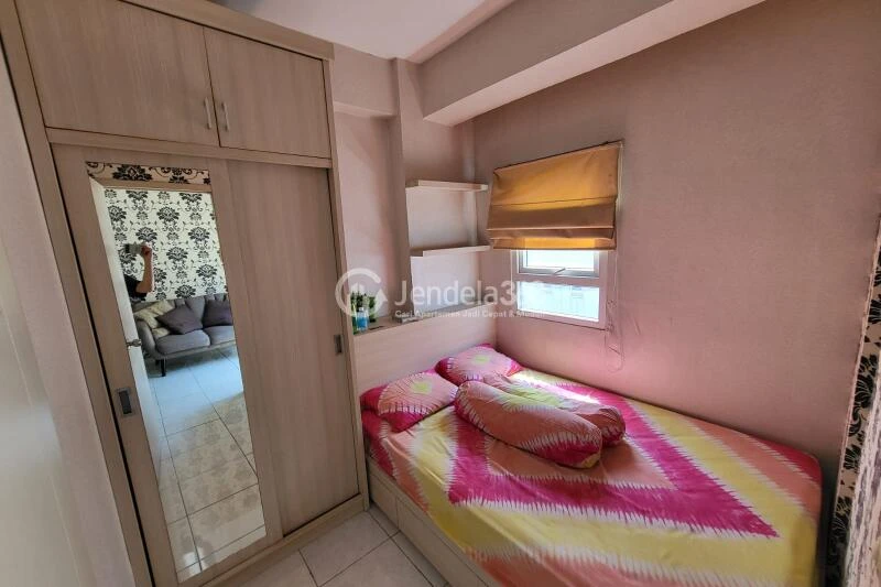 Bedroom 1 2BR Apartment with Swimming Pool View at Grand Centerpoint Apartment