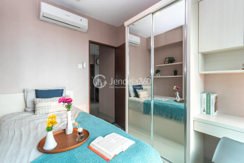Bedroom 2 2BR Apartment with  View at Grand Kamala Lagoon Apartment