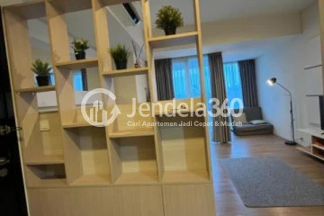 Bedroom Well Furnished Studio Apartment Low Floor with City View at Aspen Residence Apartment