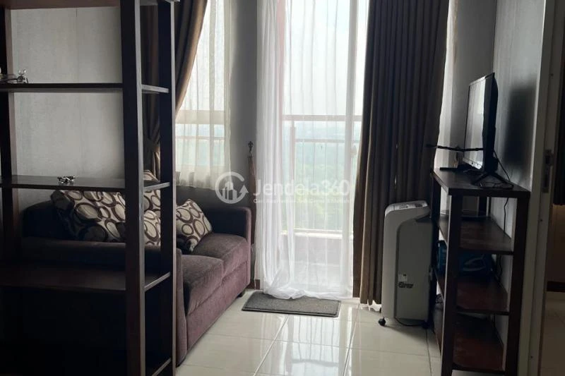 Living Room 2BR Apartment with  View at Taman Melati Margonda Apartment