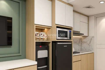 Bedroom Studio Samesta Mahata Margonda Apartment at Low Floor