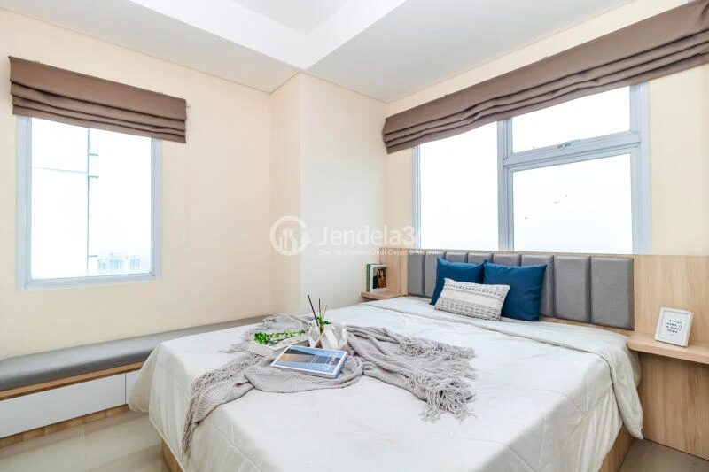 Bedroom Fancy 1BR Apartment at B Residence BSD High Floor
