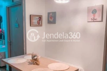Dining Room 3BR Apartment with City View at Paradise Mansion Apartment