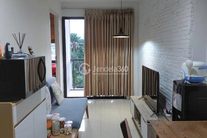 Living Room Low Floor 2BR Apartment with  View at Cervino Village