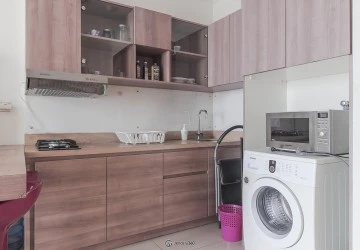 Kitchen Ancol Mansion Apartment 1BR Fully Furnished