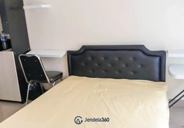Bedroom Good Deal Studio Apartment at Grand Asia Afrika Residence Tower C