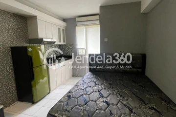 Bedroom Elegant Studio Apartment Middle Floor with City View at Kalibata City Apartment
