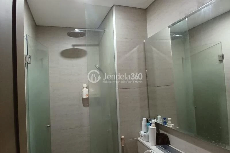 Bathroom Stunning 2BR Apartment Low Floor with  View at Taman Anggrek Residence