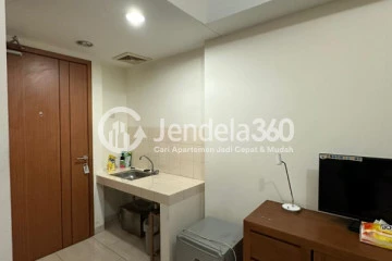 Kitchen Relaxed Studio Apartment at Margonda Residence 3 Tower 3