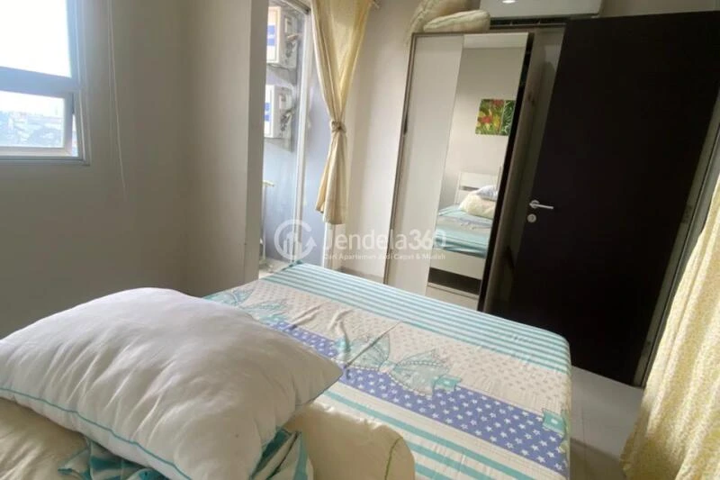 Bedroom Affordable 1BR Apartment Low Floor with  View at Atlanta Residence