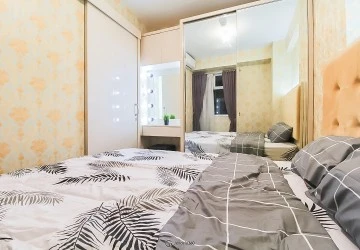 Bedroom Kalibata City Apartment 1BR Fully Furnished