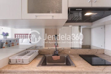 Kitchen Elpis Residence Apartment Studio Fully Furnished