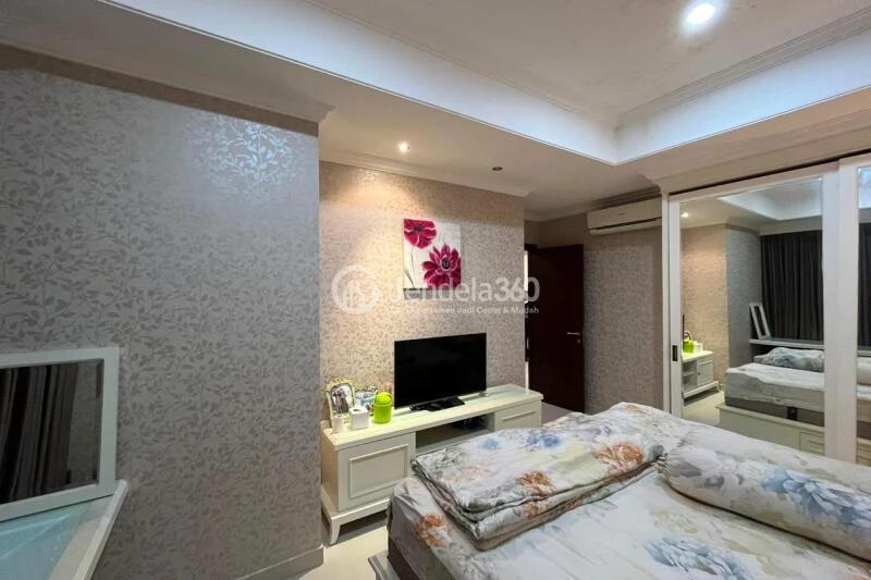Bedroom 1 2BR Apartment with City View at Kuningan City (Denpasar Residence)