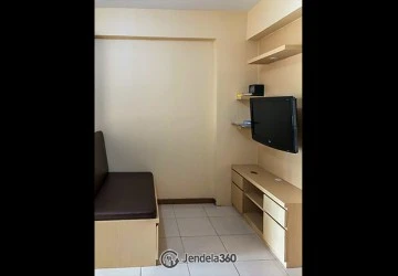 Living Room 2BR Apartment with Kolam Renang dan City View at Green Palm Residence