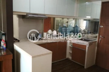 Kitchen Spotless 1BR Apartment Low Floor with Swimming Pool View at East Park Apartment