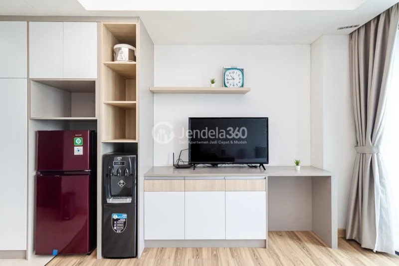 Bedroom Comfy Studio Apartment at Southgate Residence Tower Altuera