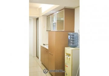 Kitchen Homey 1BR Apartment Middle Floor with City View (Barat) View at City Lofts Apartment