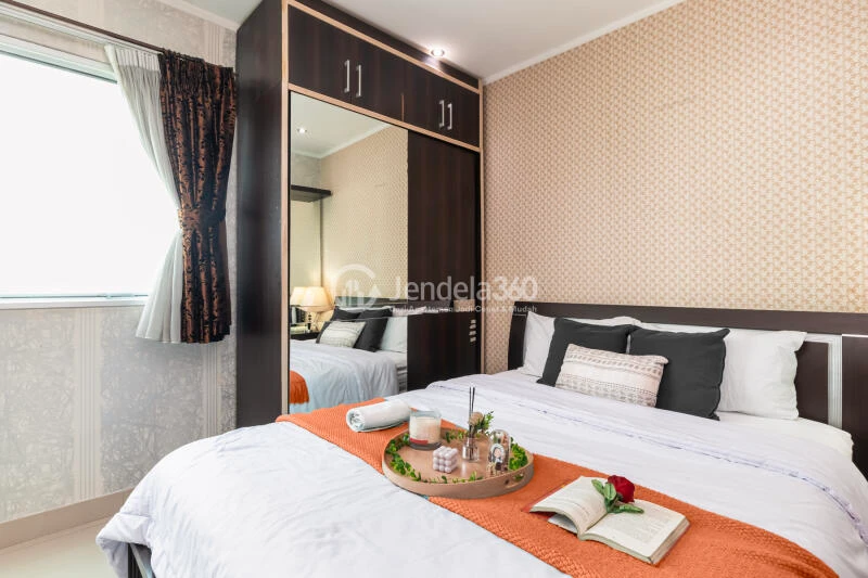 Bedroom 1 2BR Apartment with City View at Sahid Sudirman Residence