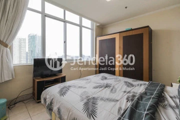 Bedroom 1 Affordable 3BR Apartment with Skyscrapers View at Ambassador 2