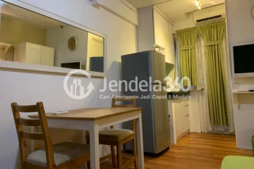Bedroom Cozy Studio Apartment at Kebagusan City Apartment Low Floor