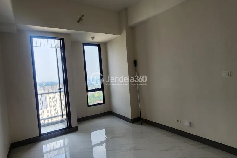 Bedroom Modern Studio Apartment at Pakuwon Residence Bekasi Low Floor