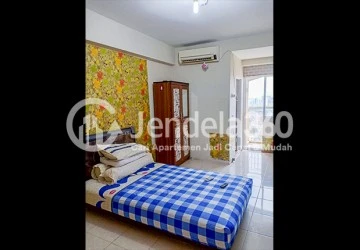 Bedroom Studio Green Palm Residence Apartment at Middle Floor
