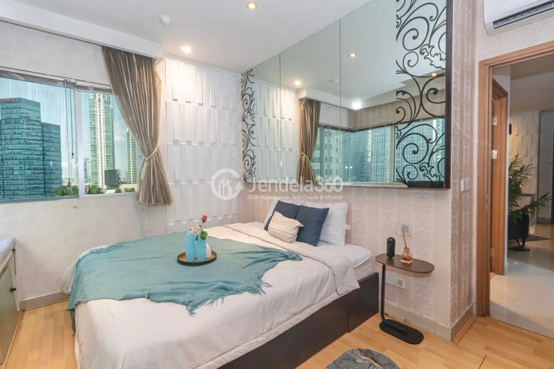 Bedroom 1 Affordable 2BR Apartment Low Floor with City View at Sahid Sudirman Residence