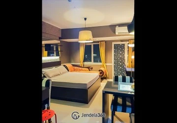 Bedroom Compact Studio Apartment at Park View Condominium High Floor
