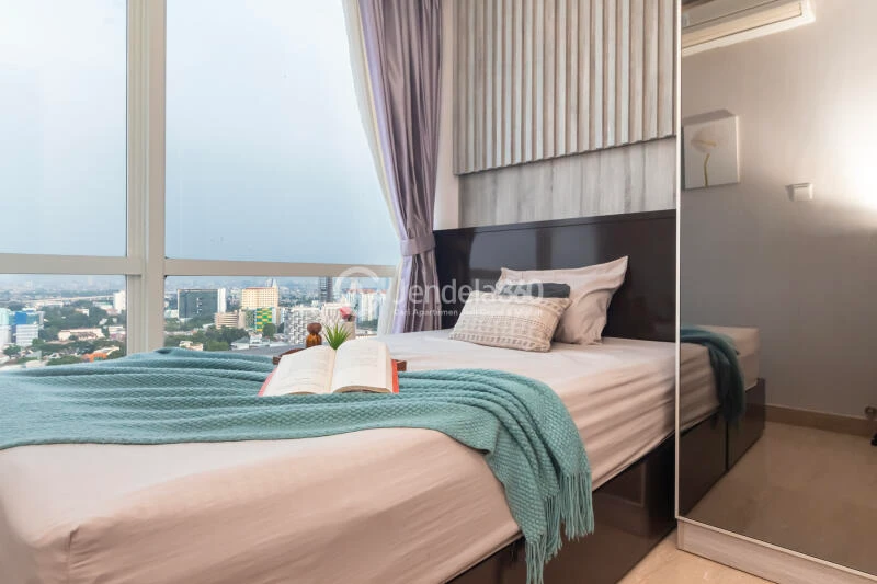 Bedroom 2 High Floor 2BR Apartment with City View at Menteng Park
