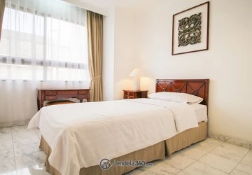 Bedroom Restful 3BR Apartment Low Floor with City View at Menteng Regency