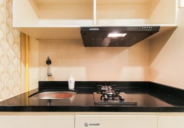 Kitchen Kalibata City Apartment 1BR Fully Furnished