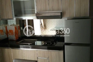 Kitchen Strategic Location 2BR Apartment Low Floor with  View at Metropark Condominium