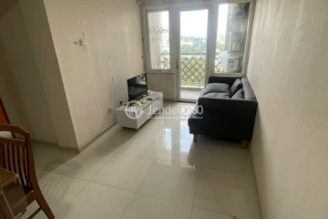 Living Room Well Located 2BR Apartment Low Floor with  View at Grand Palace Kemayoran