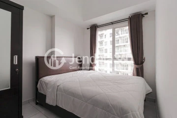 Bedroom Low Floor 1BR Apartment with City View at Casa De Parco Apartment