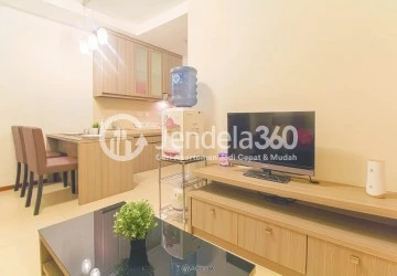 Living Room Thamrin Residence Apartment 1BR Fully Furnished