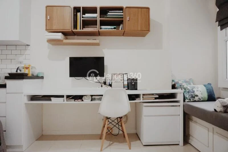 Bedroom Relaxed Studio Apartment at Parahyangan Residence Tower Pangrango