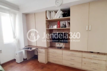 Bedroom Spotless Studio Apartment Middle Floor with City View at Park Royal Apartment