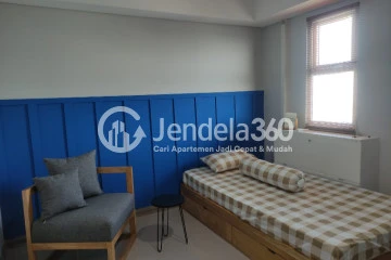 Bedroom Middle Floor Studio Apartment with City View at Samesta Mahata Margonda Apartment