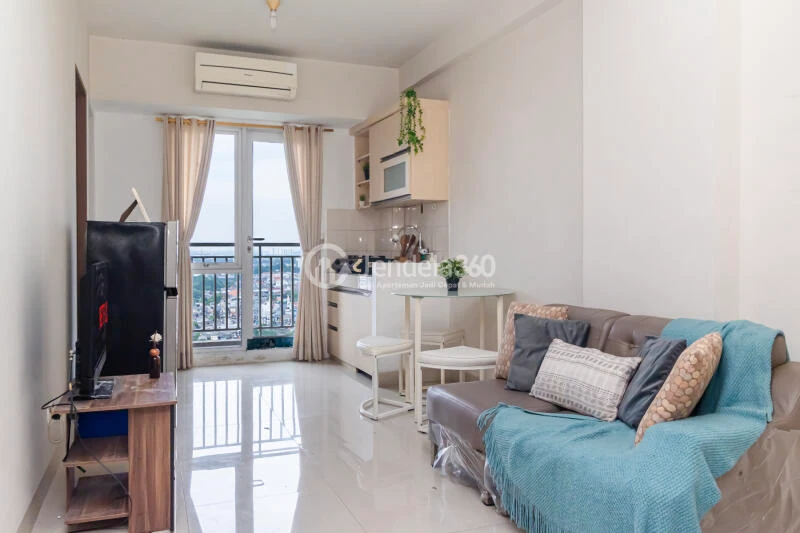 Living Room Oak Tower Apartment 2BR View City