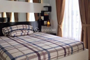 Bedroom Homey Studio Apartment Low Floor with City View at Gardenia Boulevard Apartment