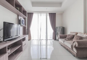 Living Room Ancol Mansion Apartment 1BR Fully Furnished