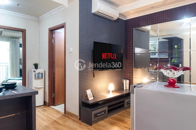 Living Room 1BR Thamrin Residence Apartment at Tower Alamanda
