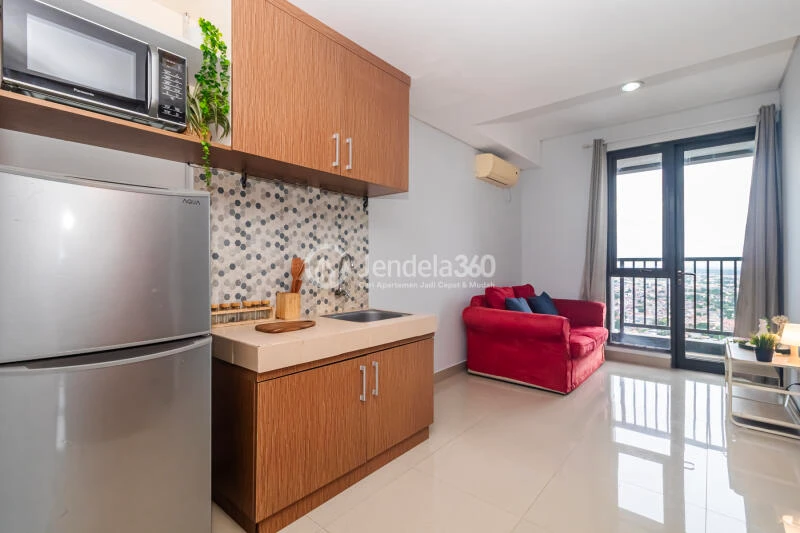 Kitchen 1BR Royal Olive Residence Apartment at Tower 1