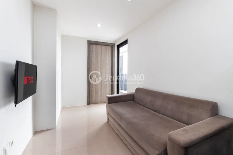 Living Room 2BR Anwa Residence Apartment at High Floor
